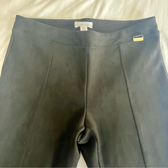 Calvin Klein Faux Suede Leggings - Picture 4 of 10